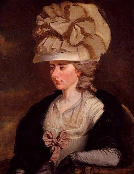 Photograph of portrait of Fanny Burney